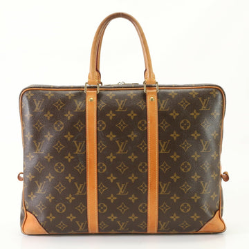 Louis Vuitton Porte Documents  Canvas Briefcase Bag