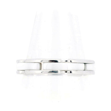 Chanel Ultra Collection Au750 White Gold Ceramic Ring