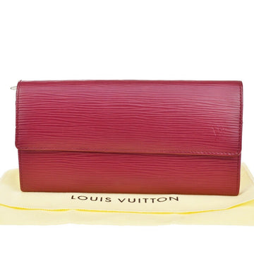 Louis Vuitton Portefeuille Sarah  Leather Wallet