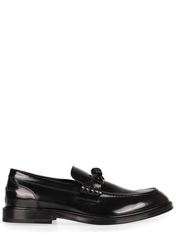 Luxury Bottega Veneta Luxury Bottega Veneta Brushed Leather Loafers