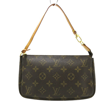 Louis Vuitton Pochette Accessoire  Canvas Clutch Bag