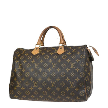 Louis Vuitton Speedy 35  Canvas Handbag