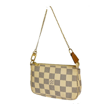 Louis Vuitton Mini Pochette Accessoires  Canvas Clutch Bag
