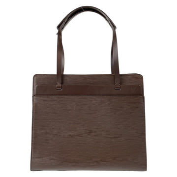 Louis Vuitton Epi Croisette PM Brown Leather Tote