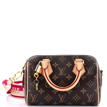 Speedy Bandouliere Bag Monogram Canvas 20