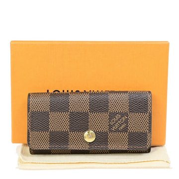 Louis Vuitton Porte Clés  Canvas Wallet