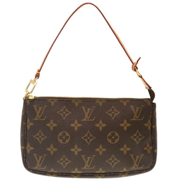 Louis Vuitton Pochette Accessoire  Canvas Clutch Bag