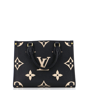 OnTheGo Tote Bicolor Monogram Empreinte Giant PM