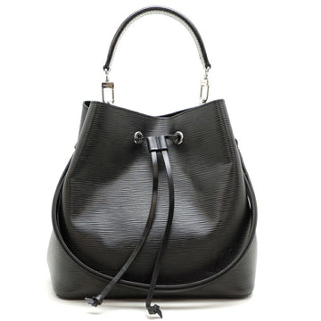 Louis Vuitton Epi  Noir Epi Leather Handbag