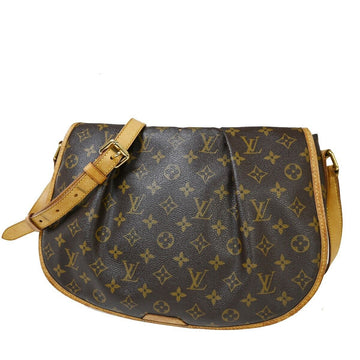 Louis Vuitton Menilmontant  Canvas Shoulder Bag