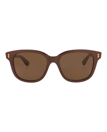 Square-Frame Recycled Acetate Sunglasses