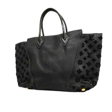 Louis Vuitton Tote W  Leather Tote Bag