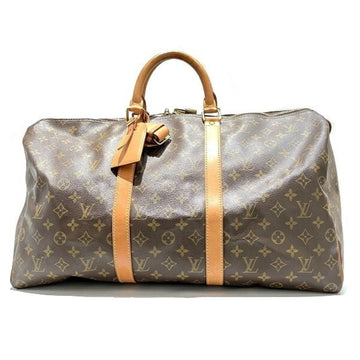 Louis Vuitton Keepall 55  Canvas Travel Bag