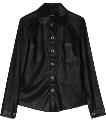 Black Elasticated Top