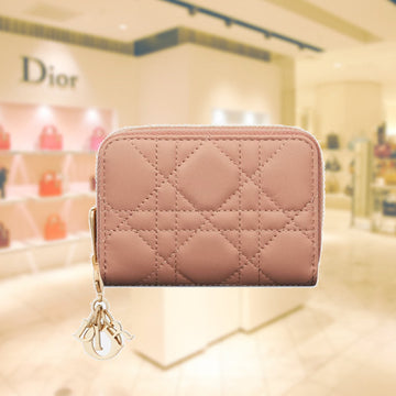 SMALL LADY DIOR VOYAGEUR COIN PURSE