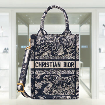 MINI DIOR BOOK TOTE PHONE BAG