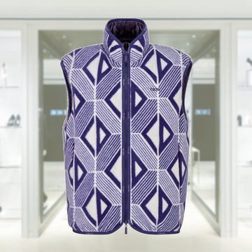 CD DIAMOND SKI CAPSULE SLEEVELESS REVERSIBLE BLOUSON