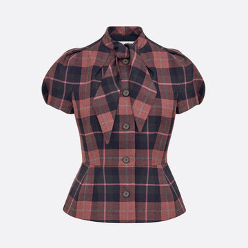 Fitted Short-Sleeved Jacket