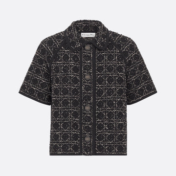 Macrocannage Short-Sleeved Jacket