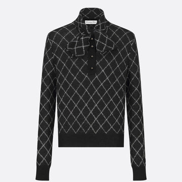 Tied Collar Sweater