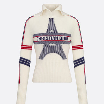 DiorAlps Mock-Neck Sweater