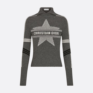 DiorAlps Mock Neck Sweater