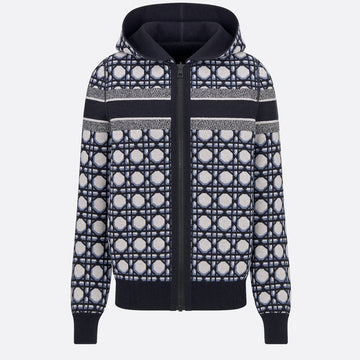 Reversible Zipped Cardigan with Hood