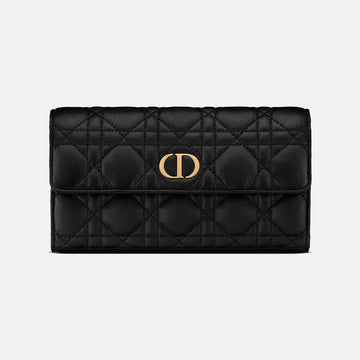 Dior Caro Orchid Long Wallet