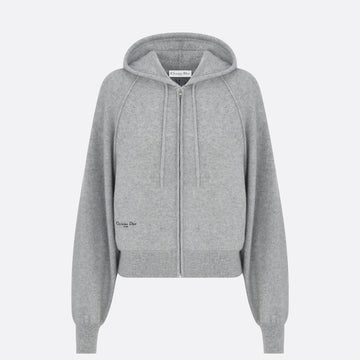 Hooded Zipped Cardigan