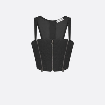 Zipped Bustier
