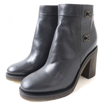 Chanel Leather Boots