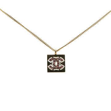 Top Quality Chanel Vintage Coco Mark Rhinestone Necklace