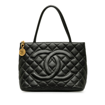 Top Quality Chanel   Cocomark Tooth Bag Handbag Black Leather   Chanel