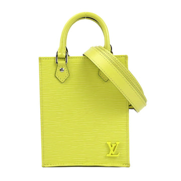 Louis Vuitton Sac Plat  Leather Handbag