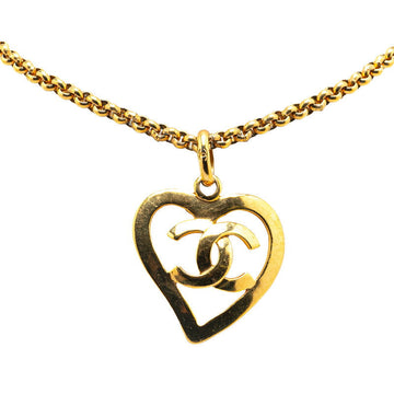 Chanel Coco Mark Heart Necklace