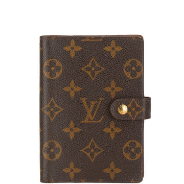Louis Vuitton Agenda Pm  Canvas Wallet