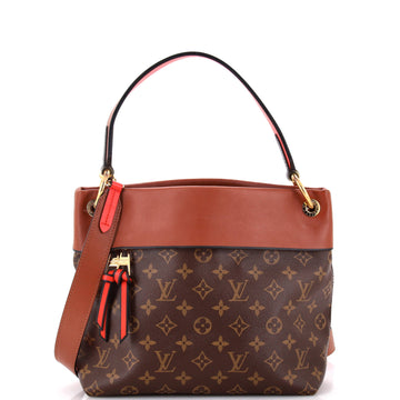 Tuileries Besace Bag Monogram Canvas with Leather