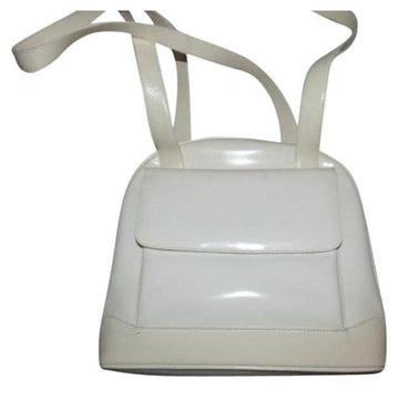 Gucci Vintage Ivory  Leather Satchel