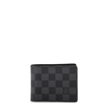 Slender Wallet Damier Graphite