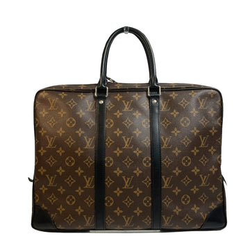 Louis Vuitton Macassar  Canvas Briefcase Bag