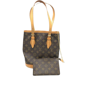 Louis Vuitton Bucket  Canvas Shopper Bag