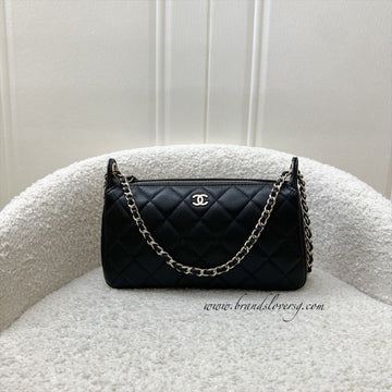 [Local Set - July 2025] Chanel 25A Clutch with Chain in Black Caviar GHW (Model: AP4704)