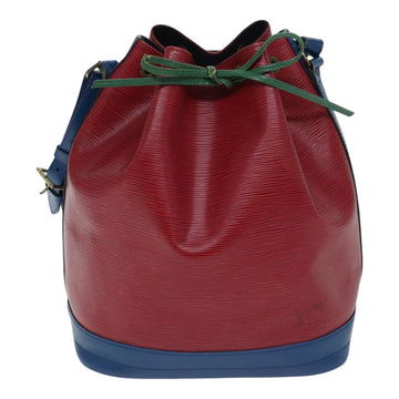 Louis Vuitton Noe Tricolore  Leather Shoulder Bag