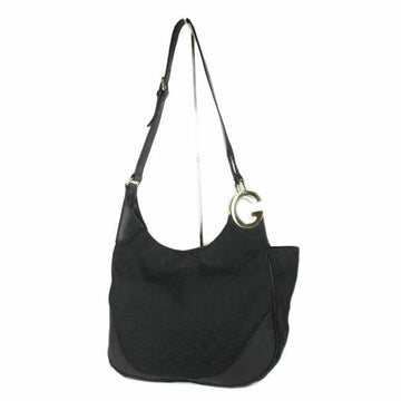 Gucci Black Guccissima Print 'Charlotte' XL Tote
