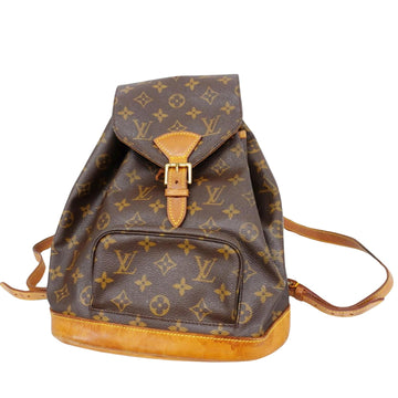 Louis Vuitton Montsouris  Canvas Backpack Bag