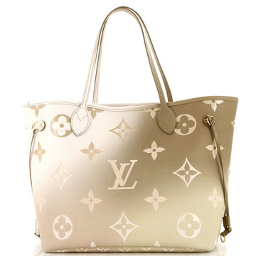 Neverfull NM Tote Spring in the City Monogram Giant Canvas MM