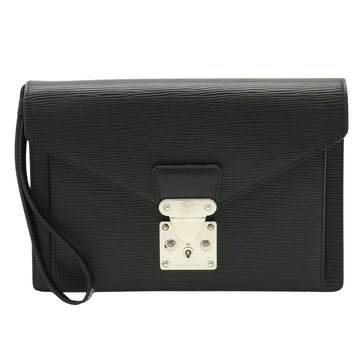 Louis Vuitton Sellier Drangonne  Leather Clutch Bag