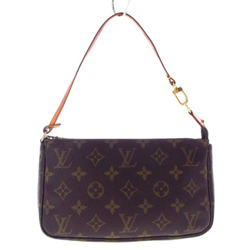 Louis Vuitton Pochette Accessoire  Canvas Clutch Bag