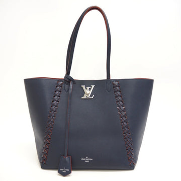 Louis Vuitton Lockme  Leather Tote Bag