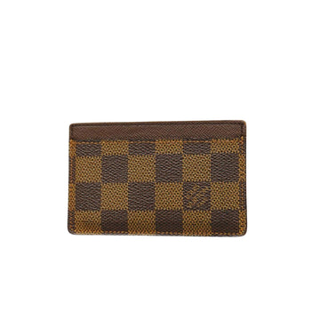 Louis Vuitton Porte Carte Simple  Canvas Wallet